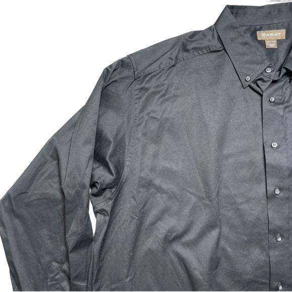 Ariat Solid Twill Classic Fit Shirt XL XLarge stall Style No. 10000502 - Picture 2 of 6